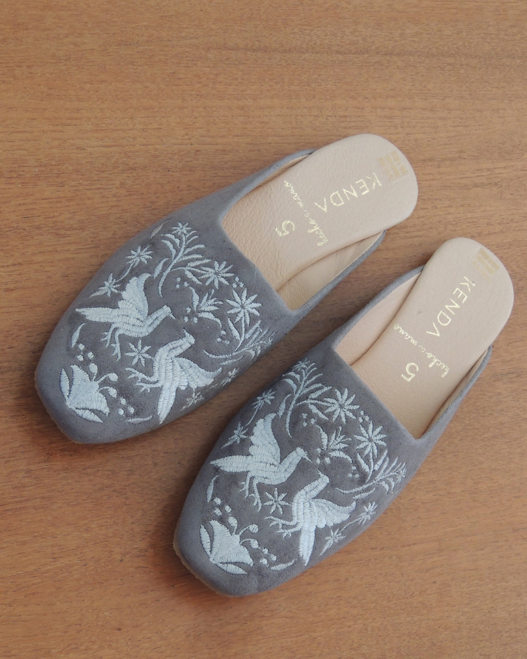 Babucha Mule - Grey